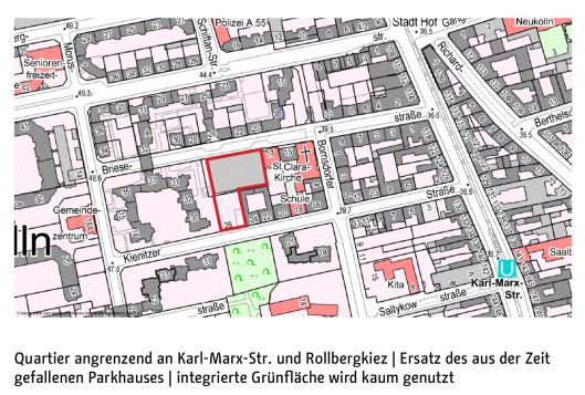 Urban Living – Neue Formen des städtischen Wohnens Grundstück: Briesestr. 19 / Kienitzer Str. 26 (Neukölln)
